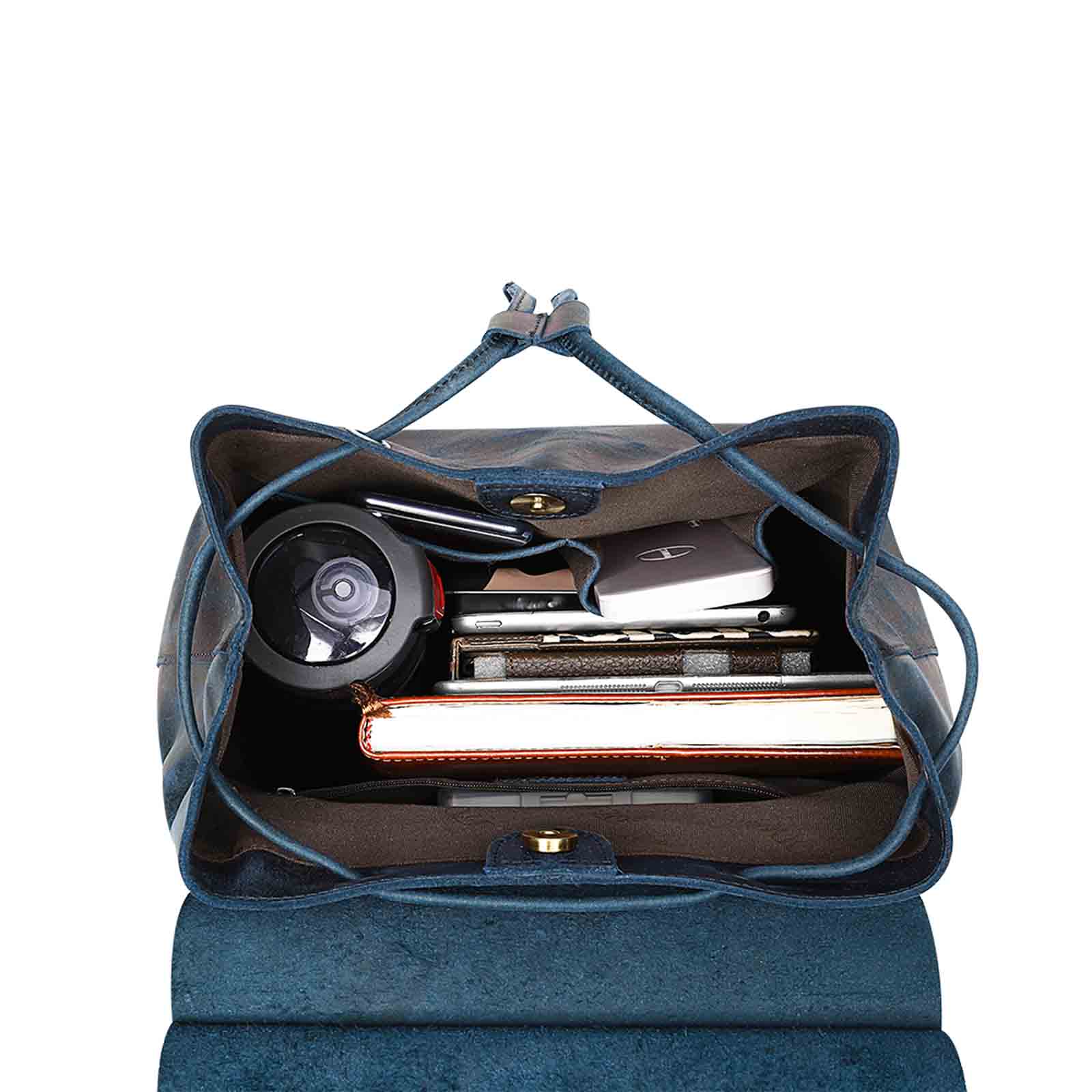 Crazy Horse Leather Backpack