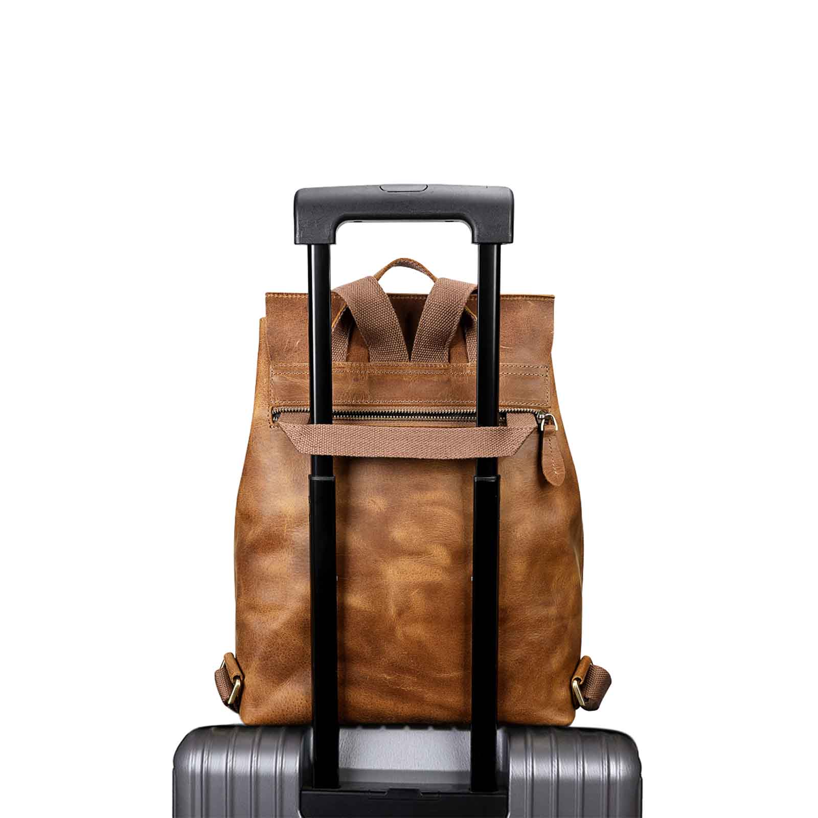 Crazy Horse Leather Backpack