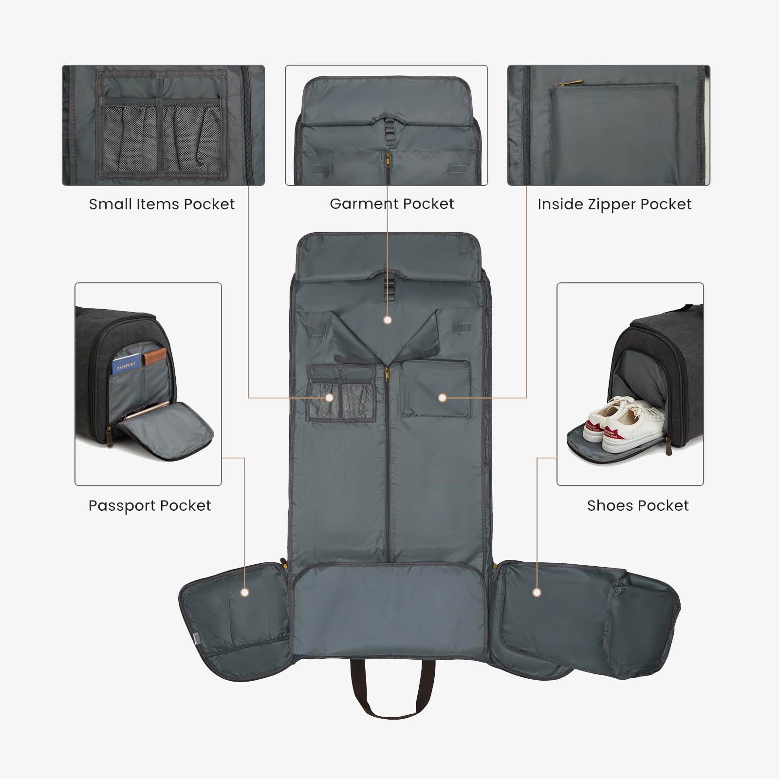 50L All-In-One Garment Travel Bag