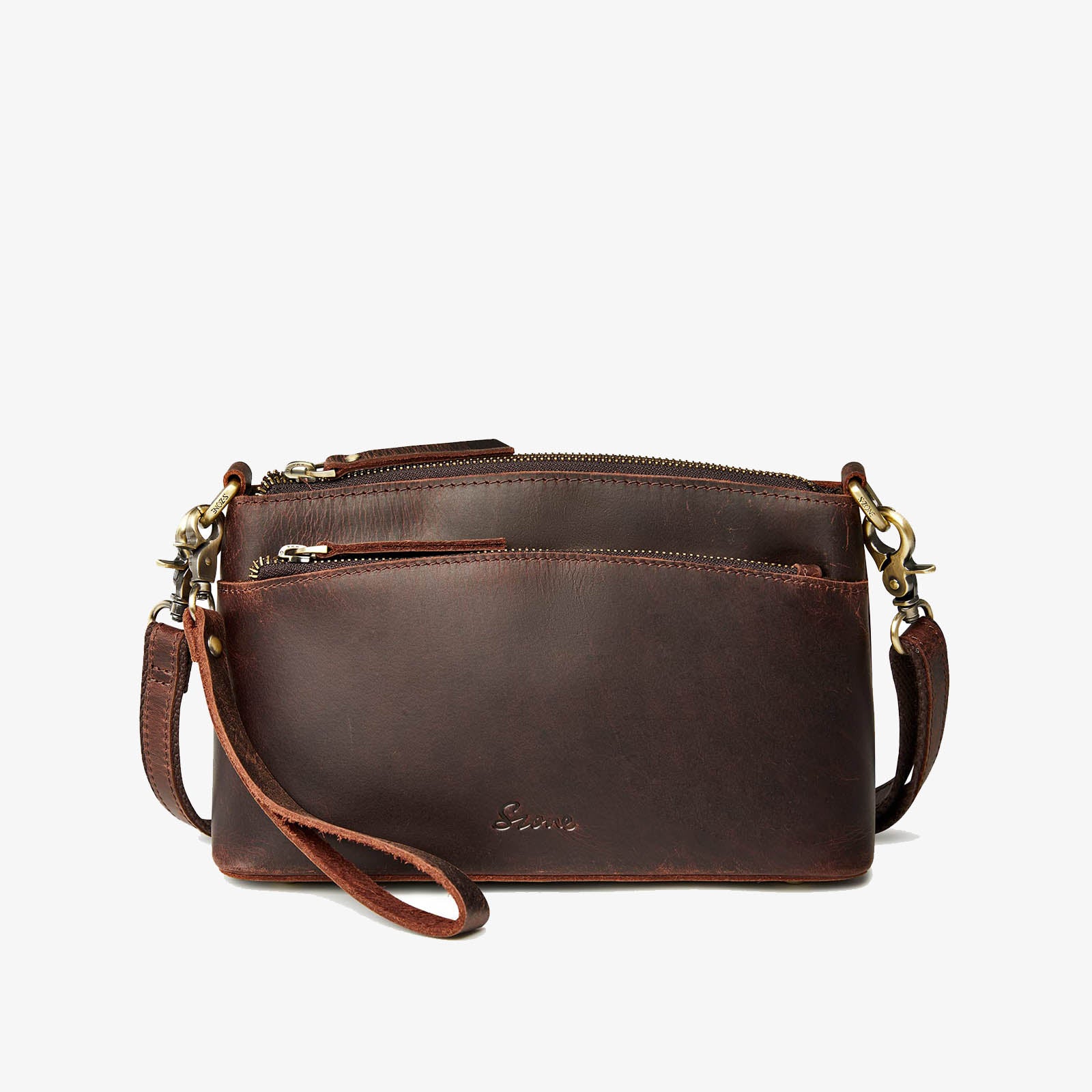 Genuine Leather Mini Crossbody Bag