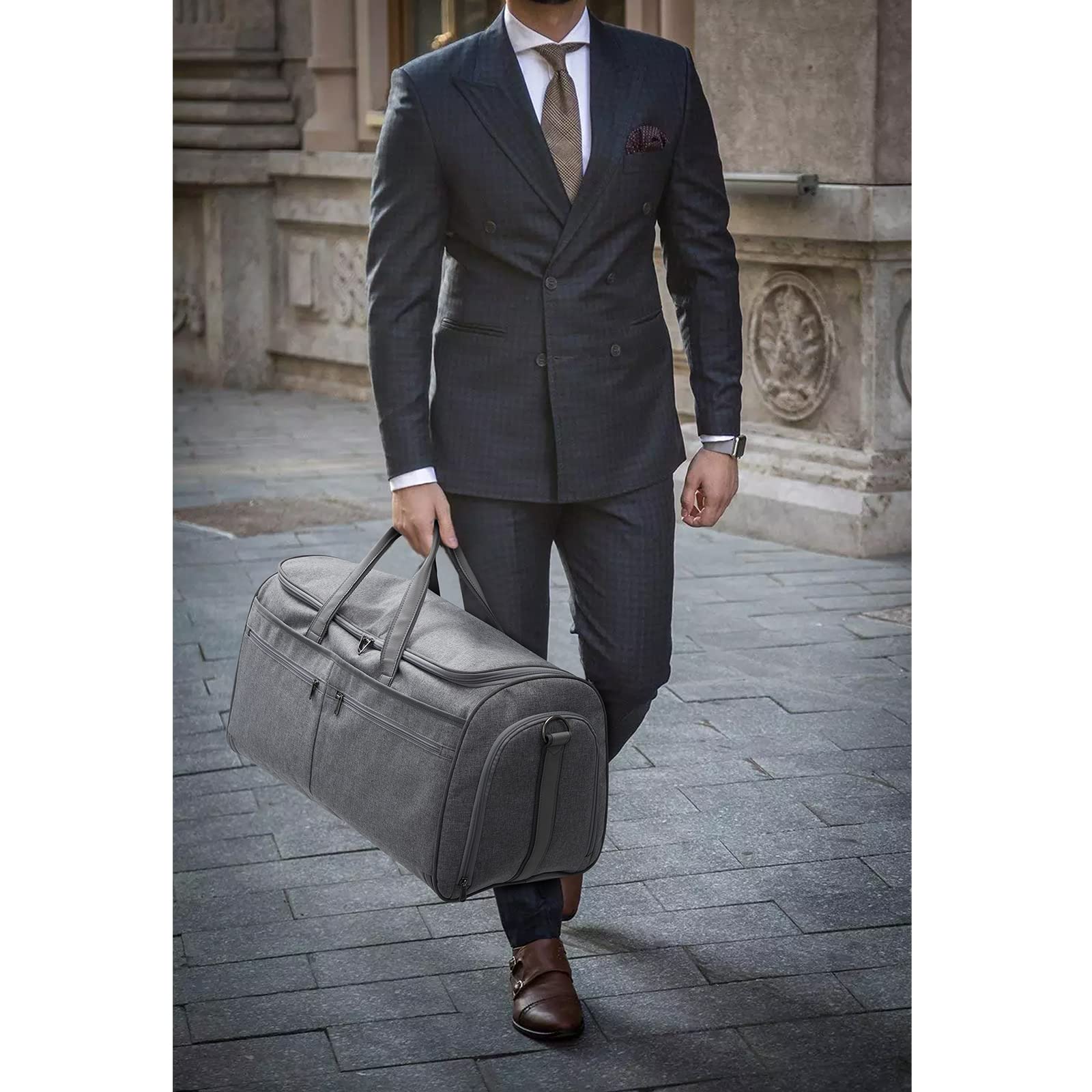 50L Carry on Garment Duffel Bag for Men