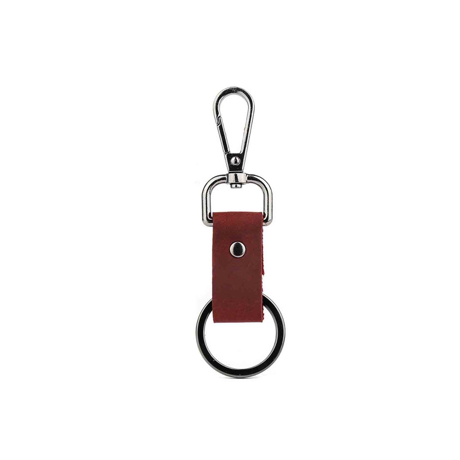 Crazy Horse Leather Key Ring