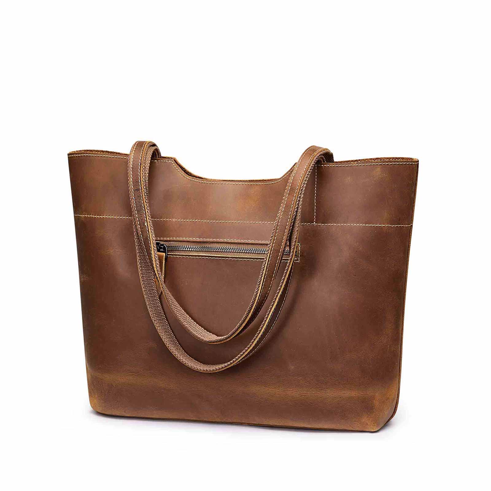 Genuine Leather Tote