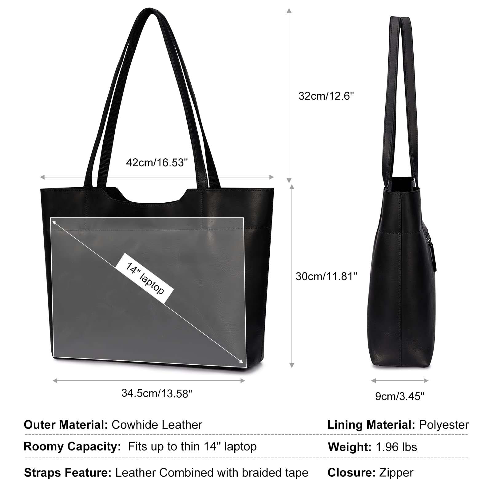 Genuine Leather Tote