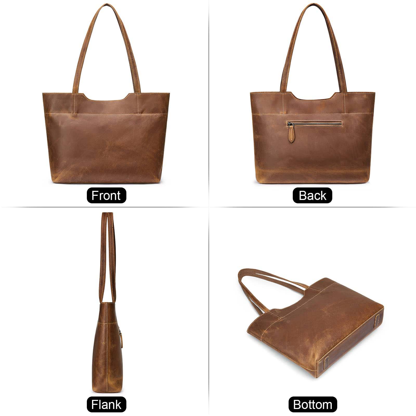 Genuine Leather Tote